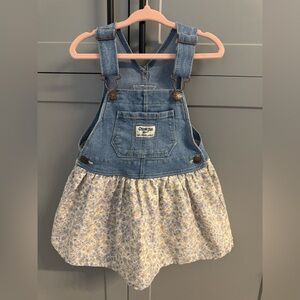 Osh kosh Bgosh Overall Dress 2T